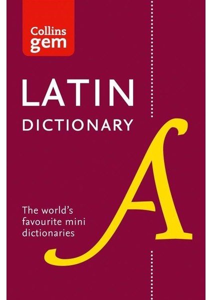 Collins Gem Latin Dictionary (3Th Edition)