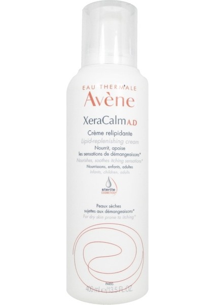 Xeracalm A.D Creme Relipidante Cilt Yatıştırıcı Krem 400 ml