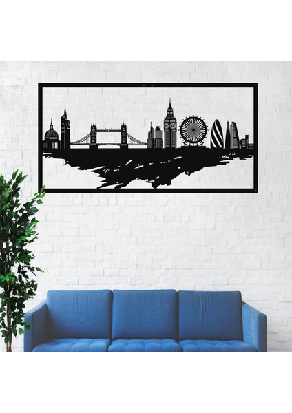 Londra Manzara Metal Tablo fiyatları