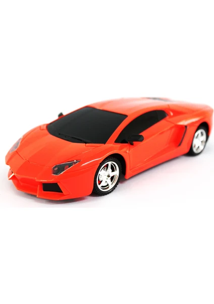 Toysan Oyuncak Uzaktan Kumandalı Yarış Arabası Ferrari Turuncu Orta Boy