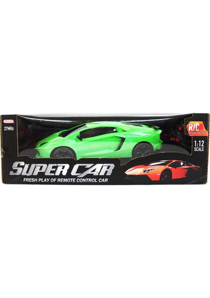 Uzaktan Kumandalı Dev Boy Ferrari Şarjlı Yeşil