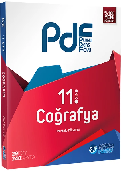 Eğitim Vadisi Yayınları 11.Sınıf Coğrafya Planlı Ders Föyü ( PDF)