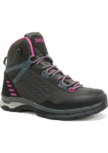 8519 Gri Pembe Waterproof Bayan Bot