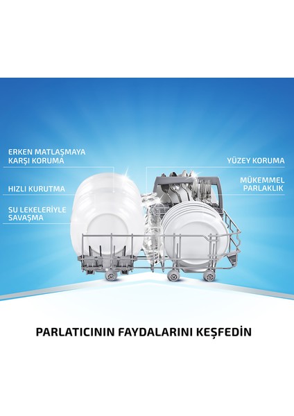 Bulaşık Makinesi Parlatıcı 4x250 ml