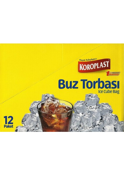 Buz Torbası 12 li Paket 2.352 Küp