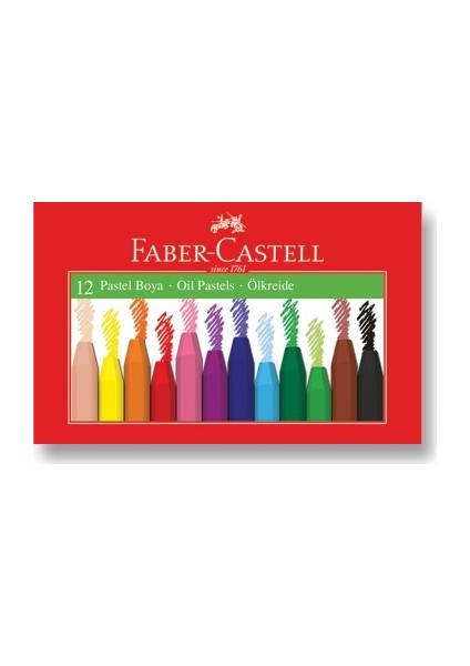 Pastel Boya 12 Renk 3-6 Yaş Arası Çocuklar İçin Uygun Yumuşak Boyalar