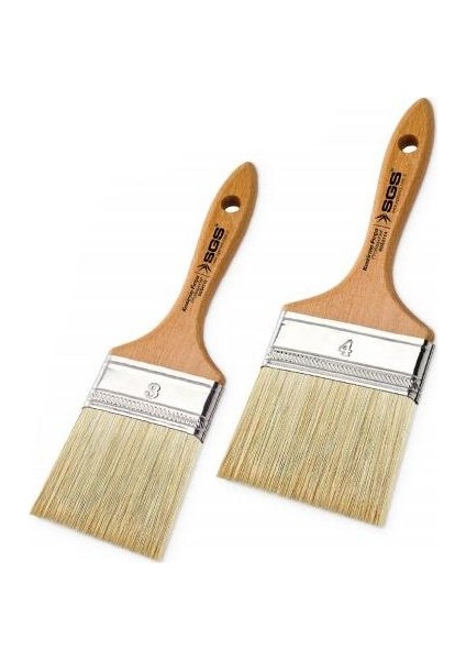 Kestirme Fırça Ahşap Sap 4 No