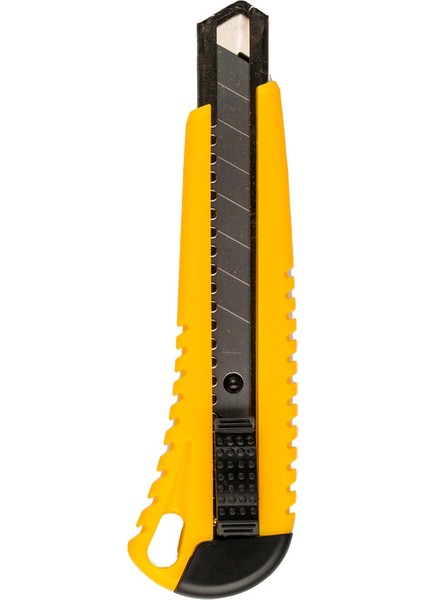 Maket Bıçağı Geniş Metal Ağızlı - Sarı Bp446