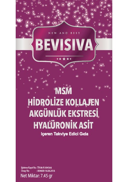 Hidrolize Kollajen Saşe