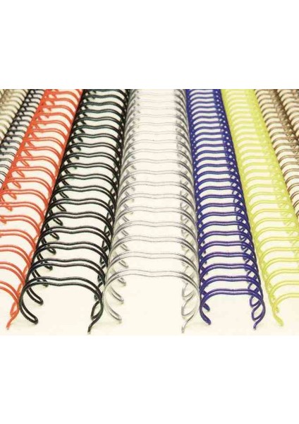 Spiral Tel 2:1 1" 1/8 Siyah 25Li 210 14 01