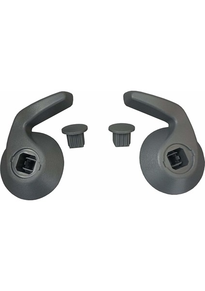 Renault Kangoo İki Adet Gri Ön Koltuk Ayar Kolu 7701209971 7701209972