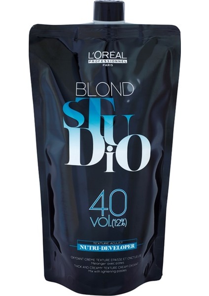 L'Oréal Professionnel Blond Studio Nutri Developer %12 40 Volume Oksidan 1000 ml