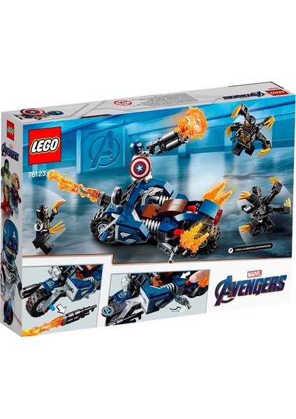 LEGO® Super Heroes 76123 Captain America: Outrider Saldırısı