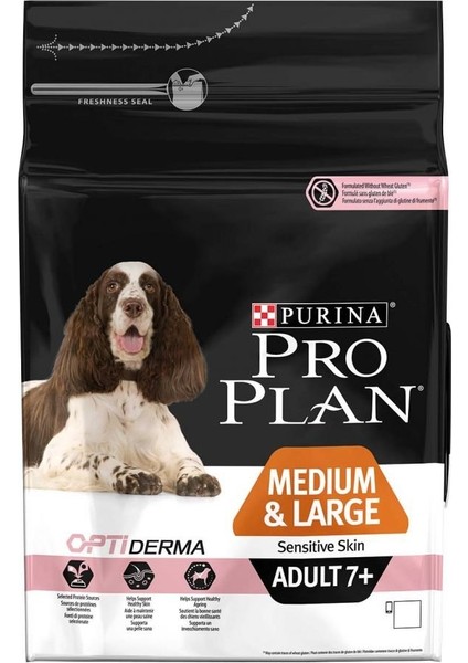 ProPlan Somonlu Hassas Yaşlı Kuru Köpek Maması 14 Kg