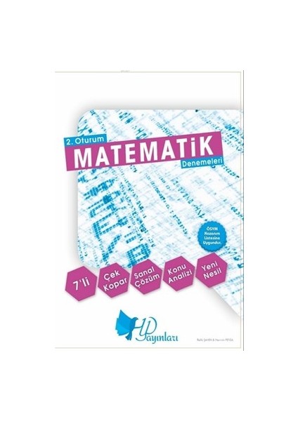 Ayt Matematik 7 Li Deneme2. Oturum