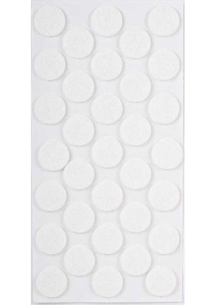 Yapışkanlı Keçe 24Mm Beyaz