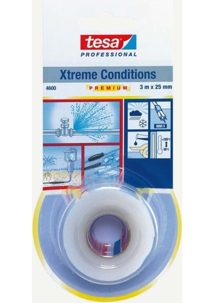 4600 Silikon Tamir Bandı 3X25 Şeffaf
