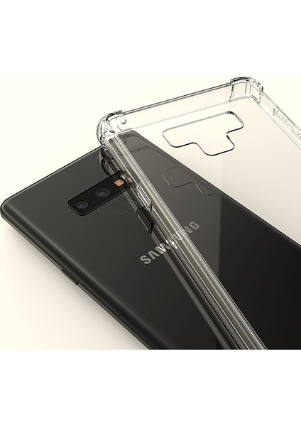 Samsung Galaxy Note 9 Kılıf AntiShock Ultra Koruma Şeffaf