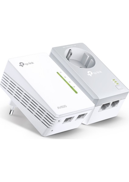 TL-WPA4226KIT, AV600 300 Mbps Kablosuz Powerline Adaptör Kiti