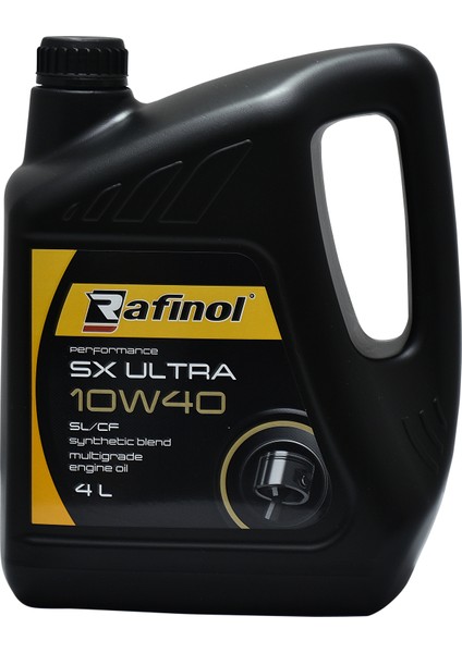 SX Ultra 10W40 SL/CF 4 Litre Motor Yağı ( Üretim Yılı: 2021 )