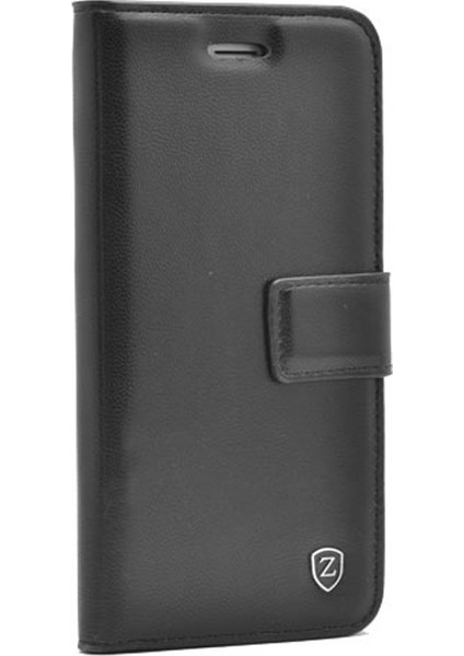 Huawei P20 Lite Kılıf Delüx Cüzdan Kartvizitli Siyah