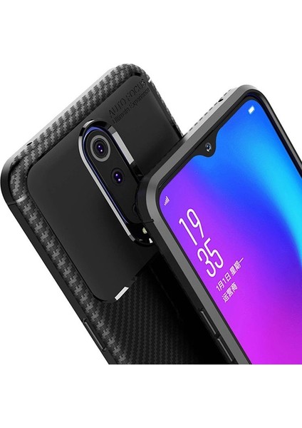 Oppo Rx17 Pro Kılıf Negro Karbon Dizayn Silikon+Nano Glass modelleri