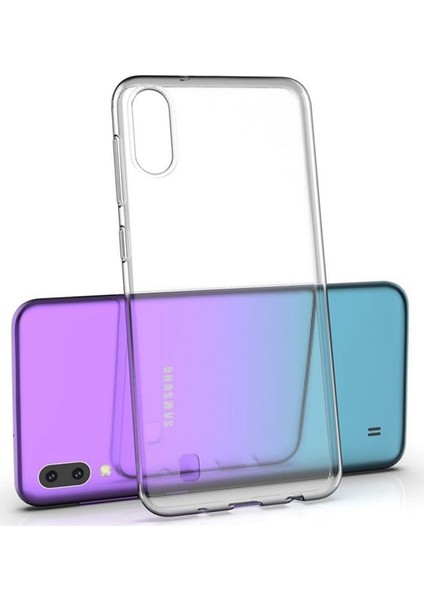 Samsung Galaxy M10 Kılıf 02 mm Silikon İnce Arka Kapak+Nano Glass fırsatları
