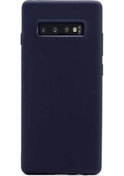 Samsung Galaxy S10 Kılıf Premier Silikon Esnek Koruma+Nano Glass