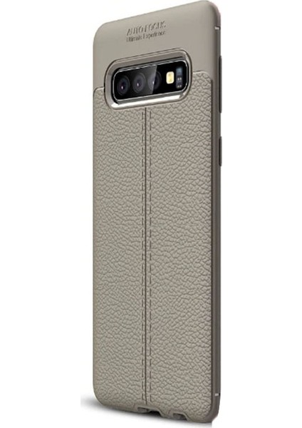 Samsung Galaxy S10 Kılıf Niss Silikon+Renkli Full Cam