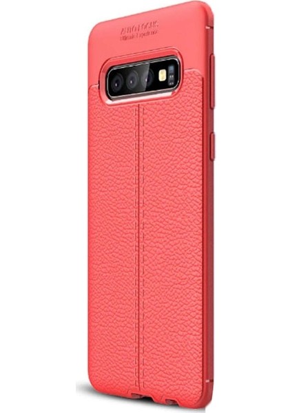 Samsung Galaxy S10 Kılıf Niss Silikon+Renkli Full Cam