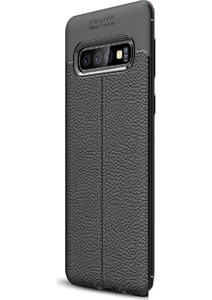 Samsung Galaxy S10 Kılıf Niss Silikon+Renkli Full Cam