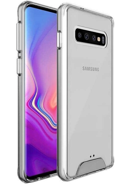 Samsung Galaxy S10 Kılıf Gard Nitro Şeffaf Sert Silikon Şeffaf fırsatları