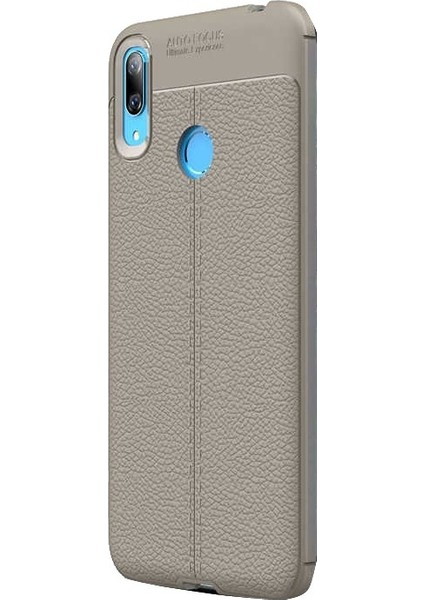 Huawei Y7 Prime 2019 Kılıf Niss Silikon Koruma+Nano Glass