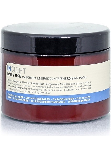 Daily Use Günlük Enerji Veren Maske 500 ml