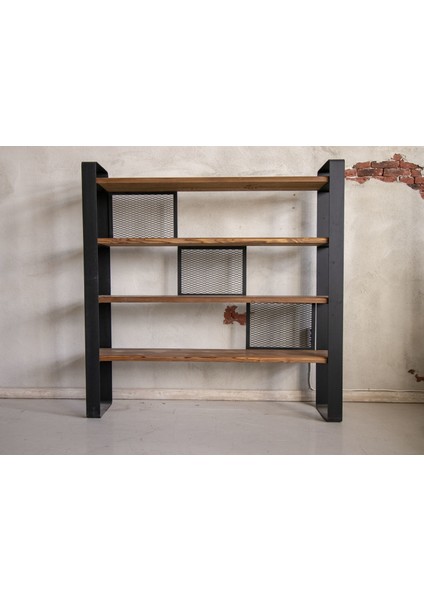 Masif Ahşap Kitaplık 30X180