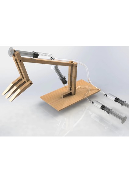 Ekskavatör Yapalım Hidrolik Kaldıraç Sıvı Basıncı Deney Seti fiyatları