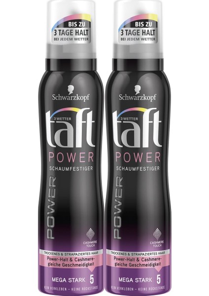 Power Kaşmir Köpük 150 ml x 2 Paket