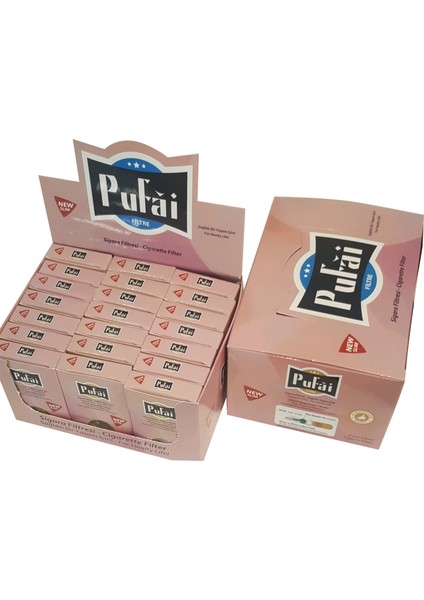 Slim Sigara Filtresi Tar Süzen Süper Slim 5Mm 6Mm Uyumlu Ağızlık 525 Adet 21 Kutu Rose