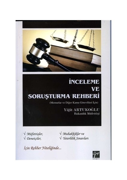 İnceleme Ve Soruşturma Rehberi - Yiğit Artukoğlu