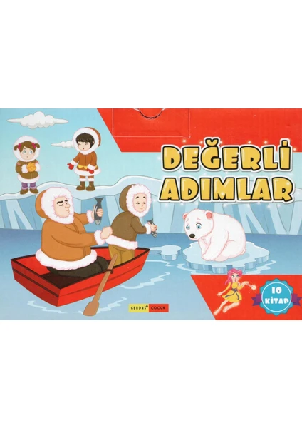 Değerli Adımlar Hikaye Serisi 10 Kitap 2. ve 3. Sınıflar İçin