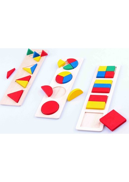 3 In 1 Wooden Montessori Blocks Set