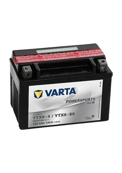 Motosiklet Aküsü Ytx9-Bs (Sym Hd 200 03-10)