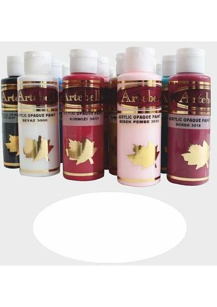Artebella 3000 Beyaz 260 cc Opak Boya