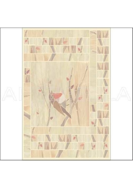 Artebella 1569K Mozaik Transfer(Koyu Zeminde Uygulanır,23x34cm)