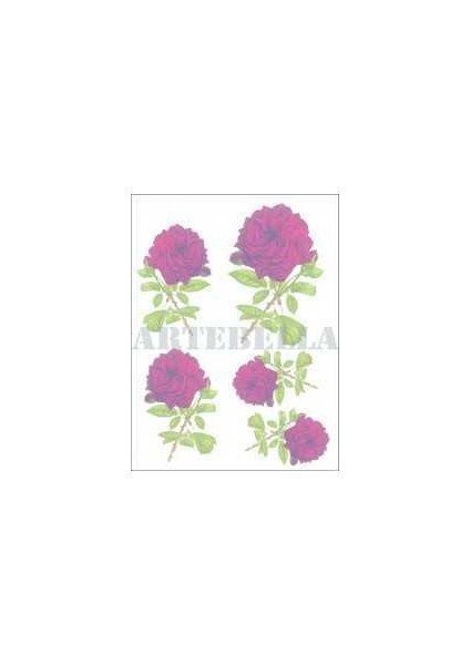 Artebella 1239K Küçük Kolay Transfer 17x24 cm (Koyu Zeminde Uygulanır,)