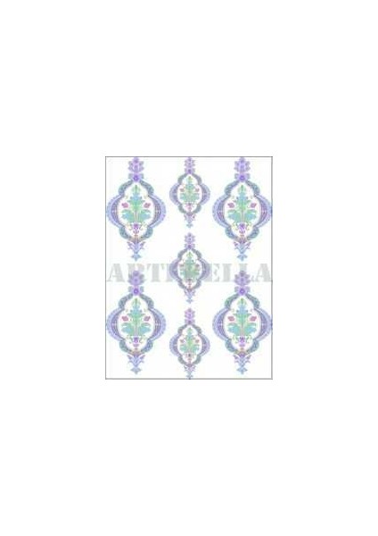 Artebella 1247K Küçük Kolay Transfer 17x24 cm (Koyu Zeminde Uygulanır,)