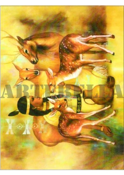 Artebella 1357V Büyük Kolay Transfer 23x34 (Açık Zeminde Uygulanır)