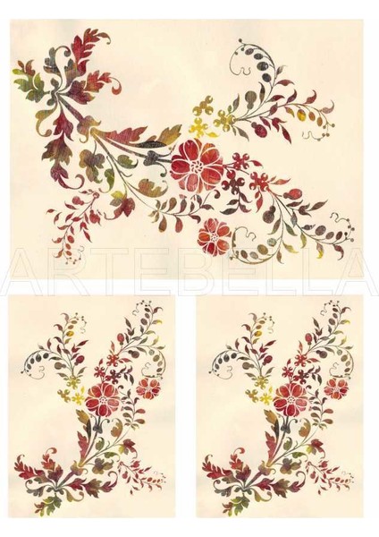 903 Artebella Soft Transfer(Açık Zeminde Uygulanır-23x34 cm)