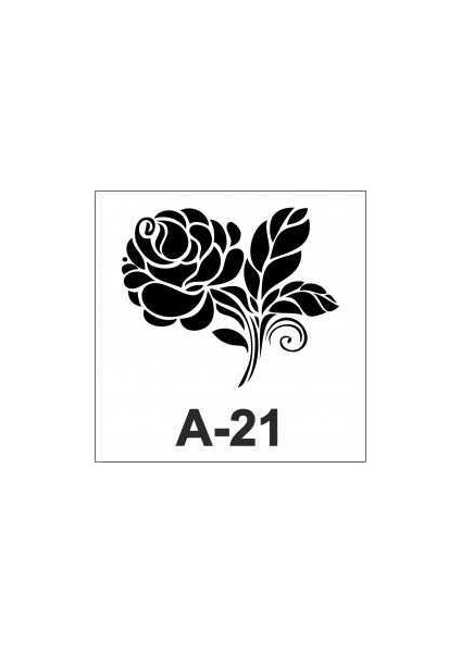 Artebella A-21 Stencil A Serisi 20x20 cm