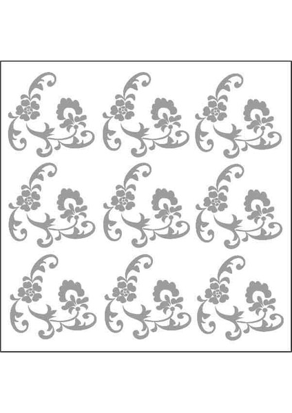 Artebella 7317 Silver Kolay Transfer 16x16 cm